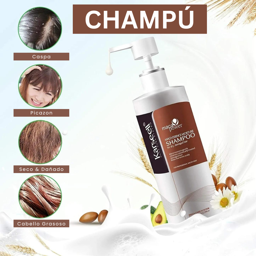 KARSEELL COMBO -  BOTOX + CHAMPÚ + ARGAN