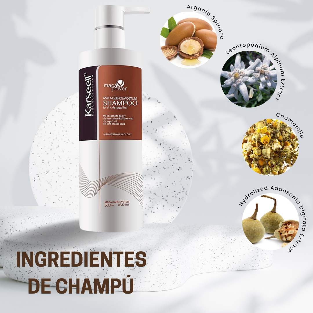 KARSEELL COMBO -  BOTOX + CHAMPÚ + ARGAN